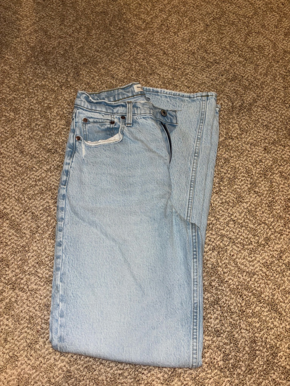 Abercrombie & Fitch 90s Straight Ultra High Rise Jeans
